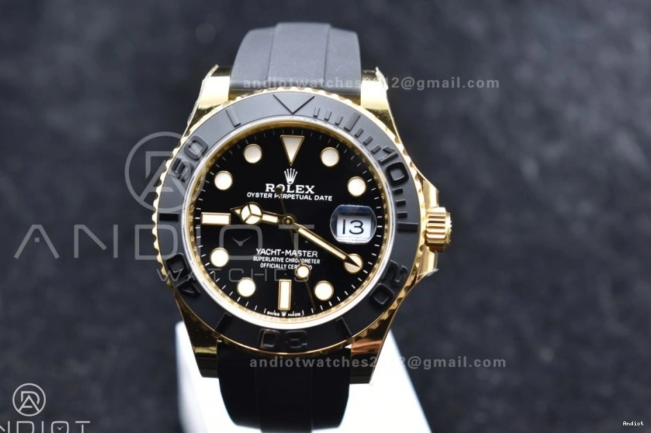 on 1:1 ARF VR3235 Strap Yacht-Master (Gain Oysterflex Weight) 226658 Best Edition 0310
